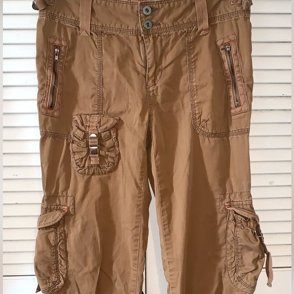 Vintage Ralph Lauren Utility Baggy Cargo Pants Tactical Paratrooper Women’s 2 - Picture 6 of 10